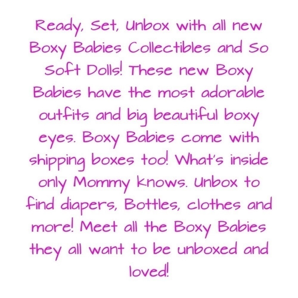 Boxy Girls My Boxy Babies Doll Eevie - Picture 3 of 3